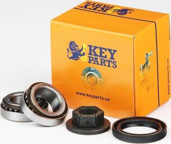 Key Parts KWB512 - Подшипник ступицы колеса, комплект autospares.lv