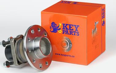 Key Parts KWB657 - Подшипник ступицы колеса, комплект autospares.lv