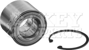 Key Parts KWB1052 - Подшипник ступицы колеса, комплект autospares.lv