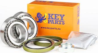 Key Parts KWB1065 - Подшипник ступицы колеса, комплект autospares.lv