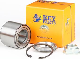 Key Parts KWB1072 - Подшипник ступицы колеса, комплект autospares.lv