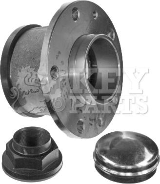 Key Parts KWB1131 - Подшипник ступицы колеса, комплект autospares.lv