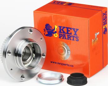 Key Parts KWB897 - Подшипник ступицы колеса, комплект autospares.lv