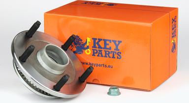 Key Parts KWB864 - Подшипник ступицы колеса, комплект autospares.lv