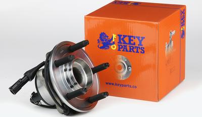 Key Parts KWB764 - Подшипник ступицы колеса, комплект autospares.lv