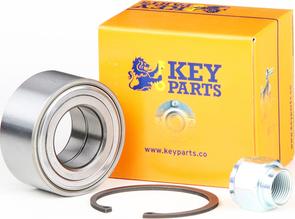 Key Parts KWB724 - Подшипник ступицы колеса, комплект autospares.lv