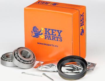 Key Parts KWB721 - Подшипник ступицы колеса, комплект autospares.lv