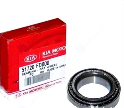 KIA 51720 FD000 - Подшипник ступицы колеса, комплект autospares.lv