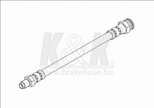 KK95KFT FT1805 - Тормозной шланг autospares.lv