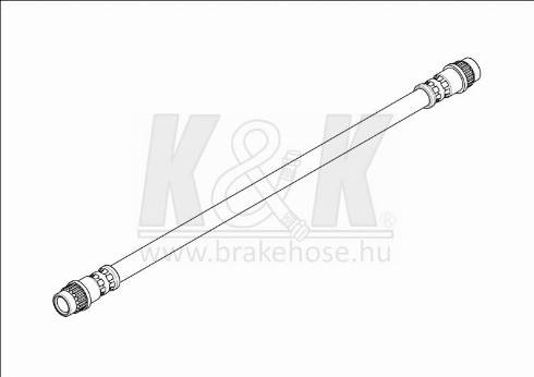 KK95KFT FT1836 - Тормозной шланг autospares.lv