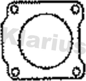 Klarius 410462 - Прокладка, труба выхлопного газа autospares.lv