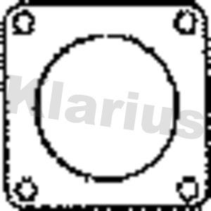 Klarius 410046 - Прокладка, труба выхлопного газа autospares.lv