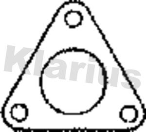 Klarius 410076 - Прокладка, труба выхлопного газа autospares.lv