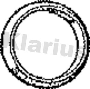 Klarius 410191 - Уплотнительное кольцо, труба выхлопного газа autospares.lv