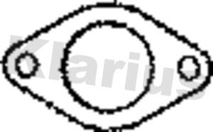 Klarius 410197 - Прокладка, труба выхлопного газа autospares.lv