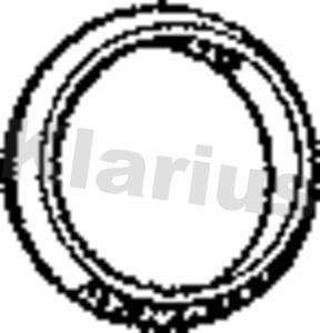 Klarius 410140 - Уплотнительное кольцо, труба выхлопного газа autospares.lv