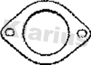 Klarius 410265 - Прокладка, труба выхлопного газа autospares.lv