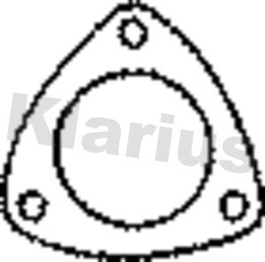Klarius 410747 - Прокладка, труба выхлопного газа autospares.lv