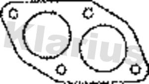 Klarius 410225 - Прокладка, труба выхлопного газа autospares.lv