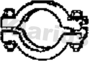 Klarius 430485 - Соединительные элементы, система выпуска autospares.lv