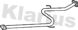 Klarius 150156 - Труба выхлопного газа autospares.lv