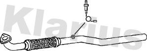 Klarius 150395 - Труба выхлопного газа autospares.lv