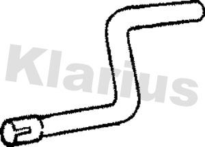 Klarius 120380 - Труба выхлопного газа autospares.lv
