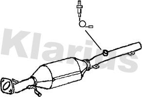 Klarius 311728 - Катализатор autospares.lv