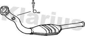 Klarius 380022 - Катализатор autospares.lv