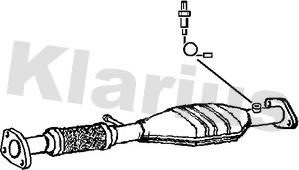 Klarius 321840 - Катализатор autospares.lv