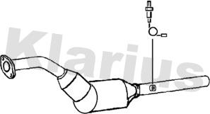 Klarius 323581 - Катализатор autospares.lv