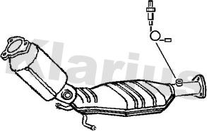 Klarius 322446 - Катализатор autospares.lv