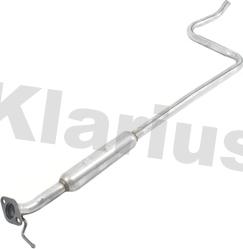 Klarius 240995 - Средний глушитель выхлопных газов autospares.lv