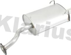 Klarius 220852 - Глушитель выхлопных газов, конечный autospares.lv