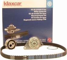 Klaxcar France 40509z - Водяной насос + комплект зубчатого ремня ГРМ autospares.lv