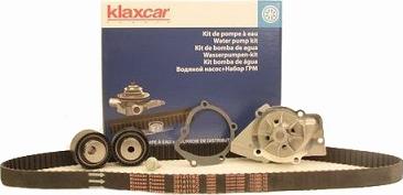 Klaxcar France 40507z - Водяной насос + комплект зубчатого ремня ГРМ autospares.lv