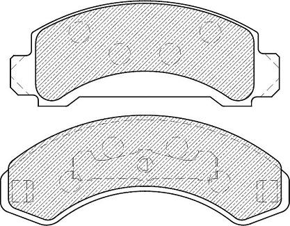 Klaxcar France 24611z - Тормозные колодки, дисковые, комплект autospares.lv