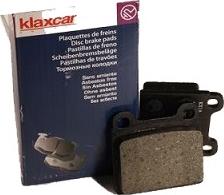 Klaxcar France 24820z - Тормозные колодки, дисковые, комплект autospares.lv