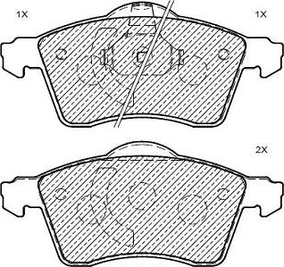 Klaxcar France 24767z - Тормозные колодки, дисковые, комплект autospares.lv