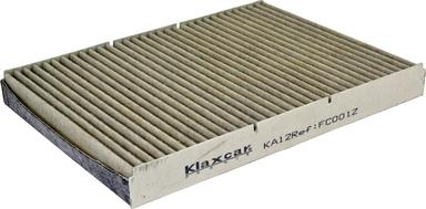 Klaxcar France FC001z - Фильтр воздуха в салоне autospares.lv
