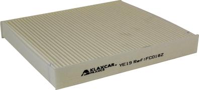 Klaxcar France FC018z - Фильтр воздуха в салоне autospares.lv