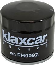 Klaxcar France FH009z - Масляный фильтр autospares.lv