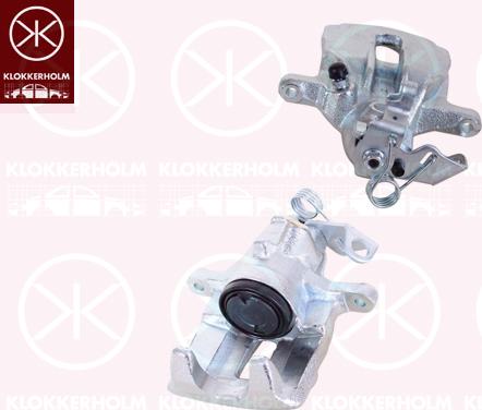 Klokkerholm 9914239 - Тормозной суппорт autospares.lv