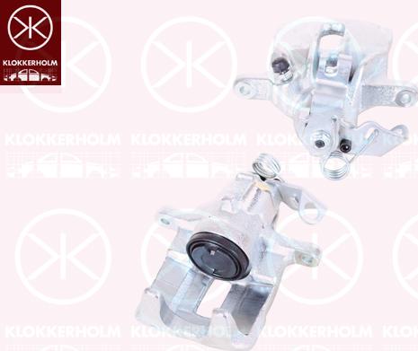 Klokkerholm 9914238 - Тормозной суппорт autospares.lv