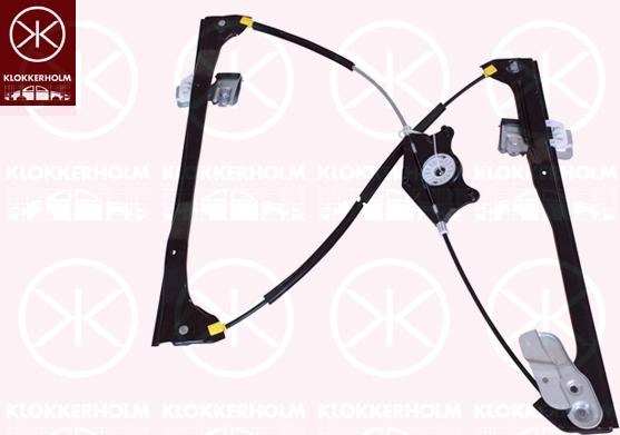 Klokkerholm 95451801 - Стеклоподъемник autospares.lv