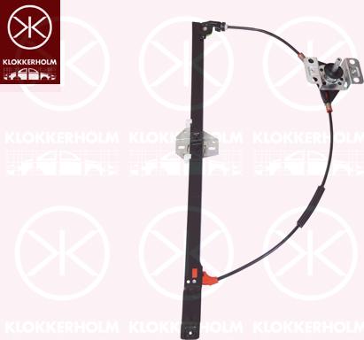 Klokkerholm 95581108 - Стеклоподъемник autospares.lv