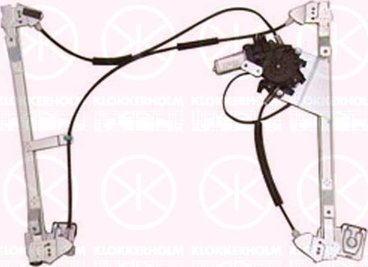 Klokkerholm 95041102 - Стеклоподъемник autospares.lv