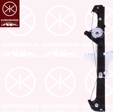 Klokkerholm 95231904 - Стеклоподъемник autospares.lv