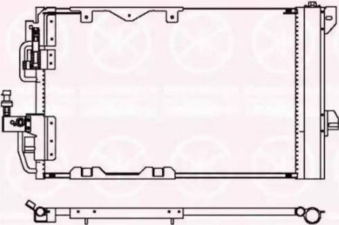 Klokkerholm 5051305326 - Конденсатор кондиционера autospares.lv