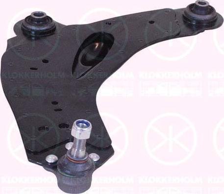 Klokkerholm 5089361 - Рычаг подвески колеса autospares.lv